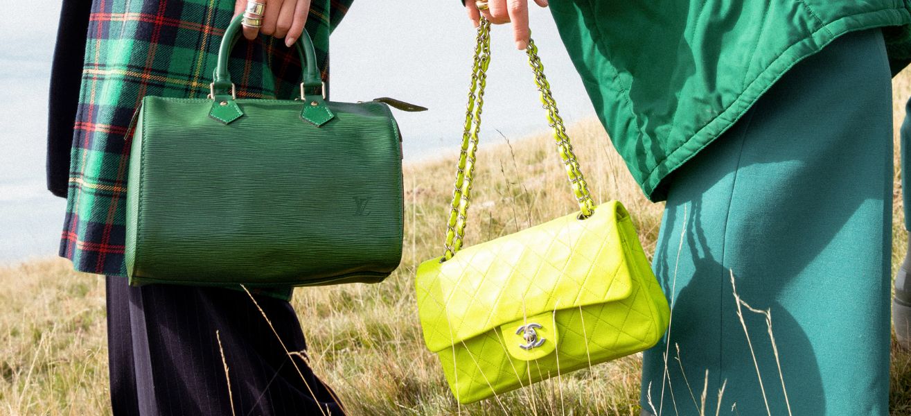 Hide & Seek Bag - Luxury Epi Leather Green