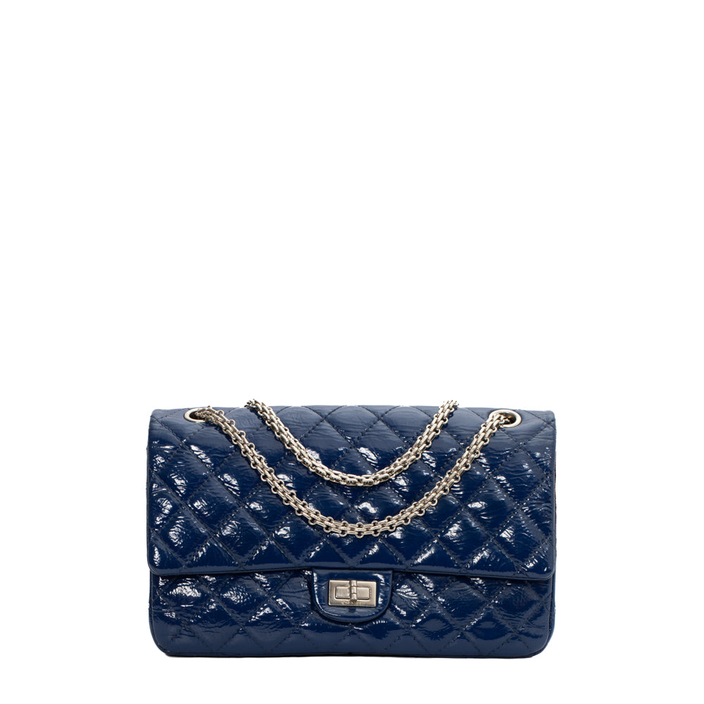 Chanel 2.55 blue sale