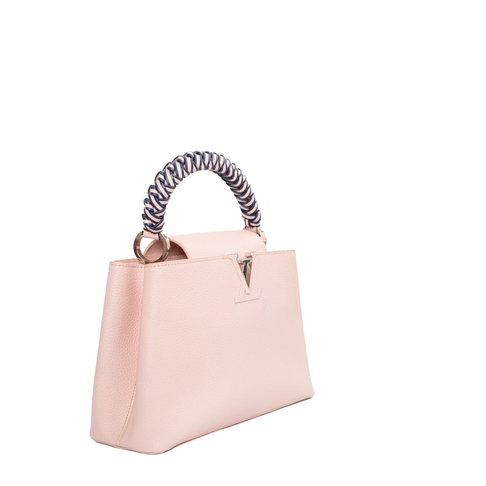 Capucines Mini bag in pink leather Louis Vuitton - Second Hand / Used –  Vintega