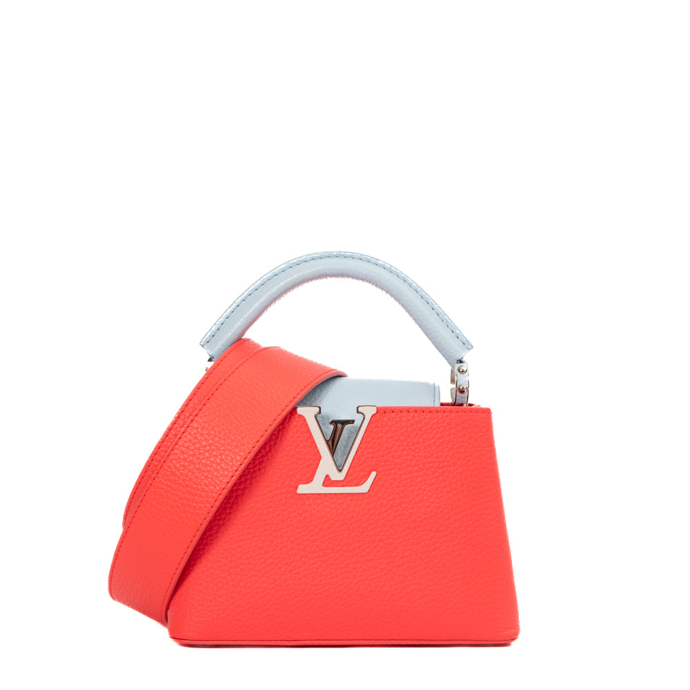Bag of the day! LV Capucine Mini Scarlet Red. One of my fave's for sur