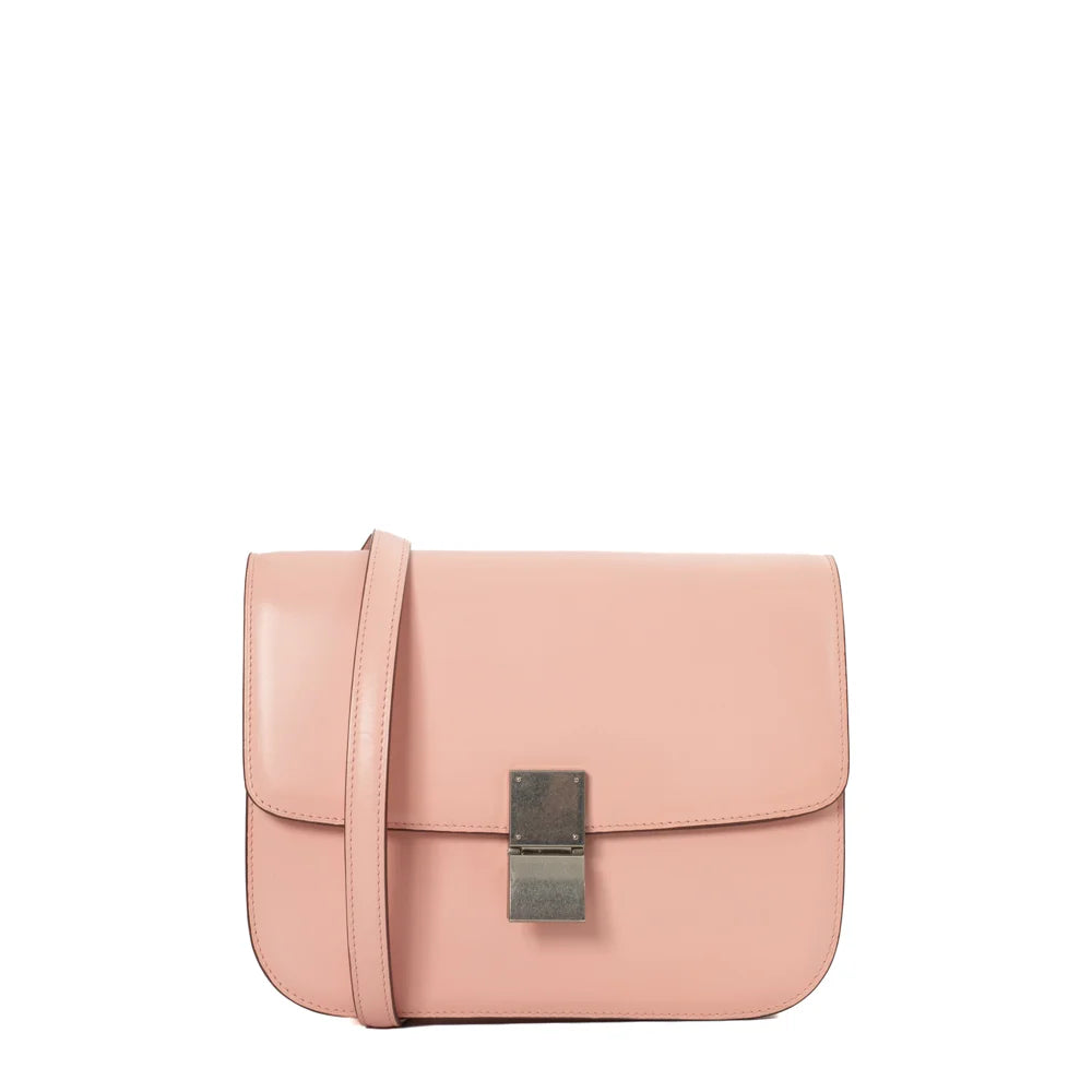 Classic Medium bag in pink leather Celine - Second Hand / Used 