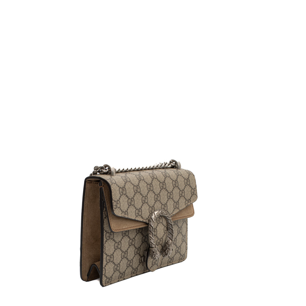Gucci Dionysus Small Guccify Grained Leather Bag Pink