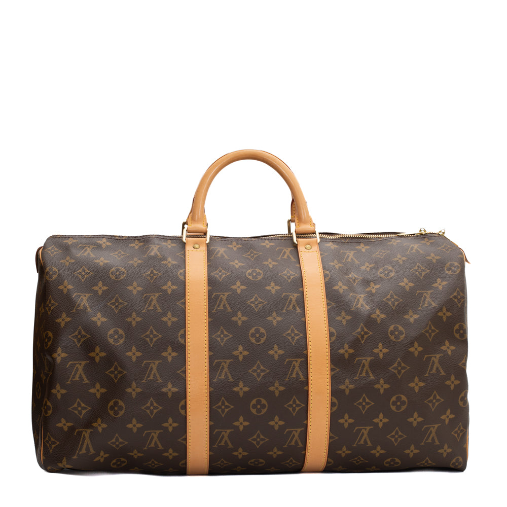 Sacs Louis Vuitton Keepall Marron d'occasion