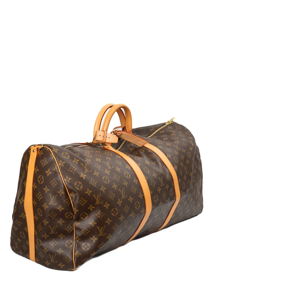 Keepall 60 Vintage bag in brown monogram canvas Louis Vuitton
