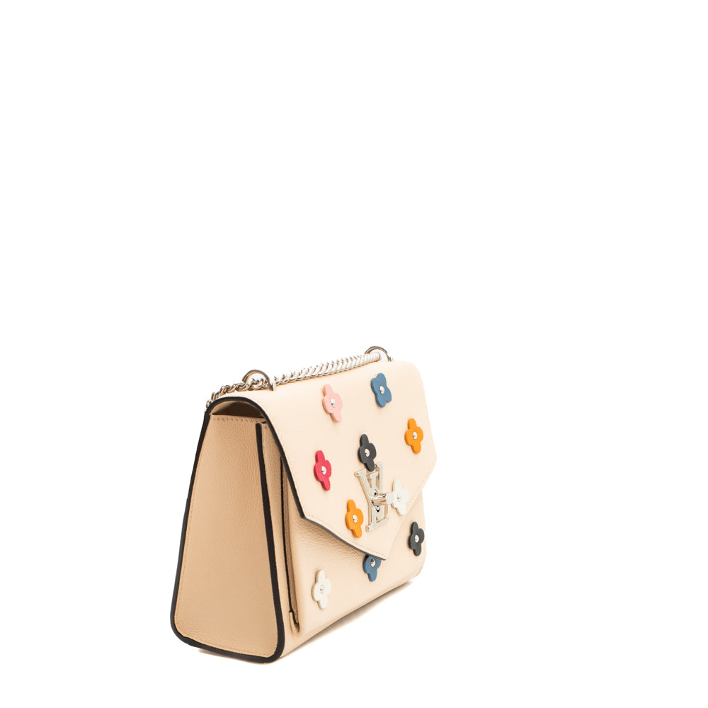 Sac Lockme en cuir beige Louis Vuitton - Seconde Main / Occasion – Vintega