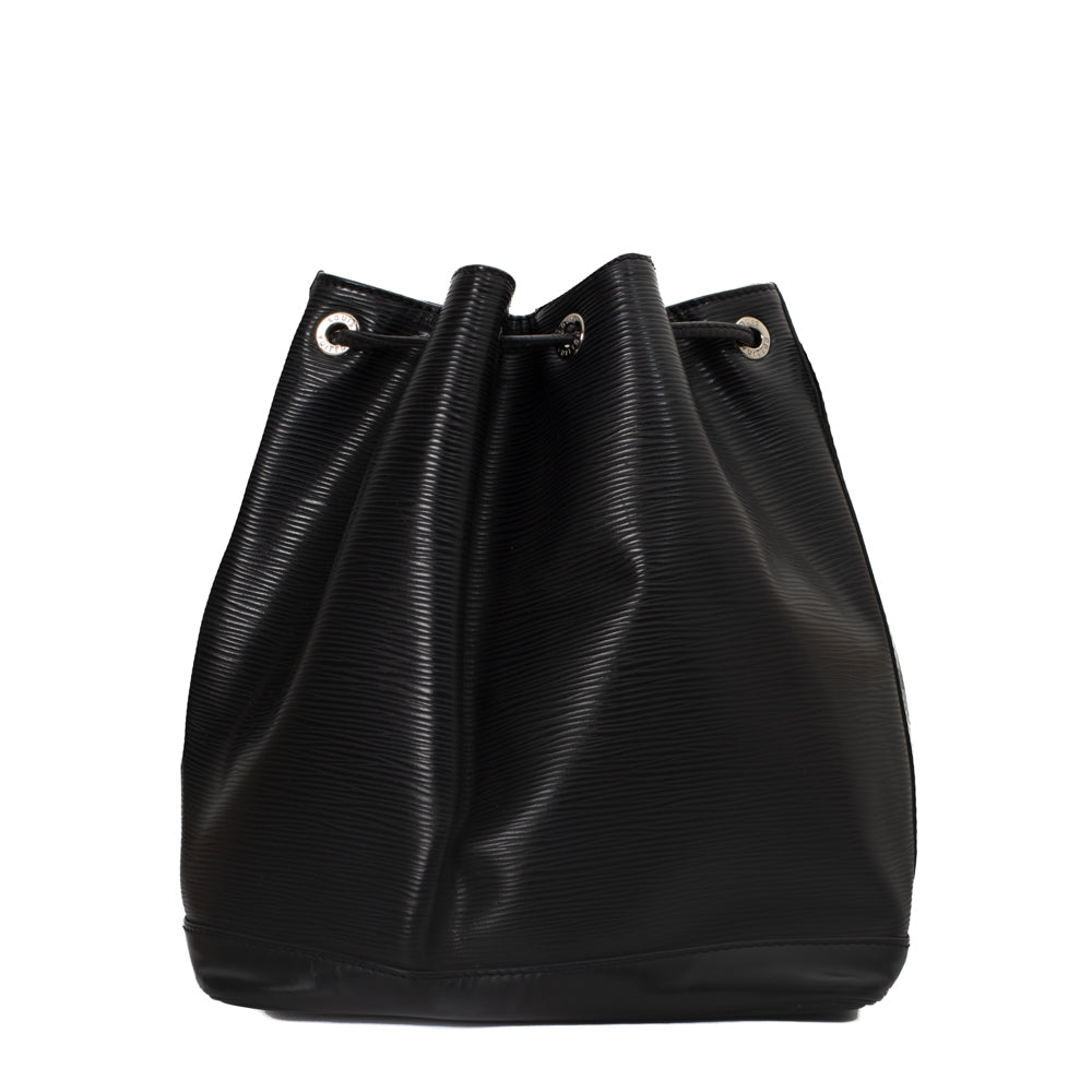 Vintage Noé Bucket bag in black epi leather Louis Vuitton - Second