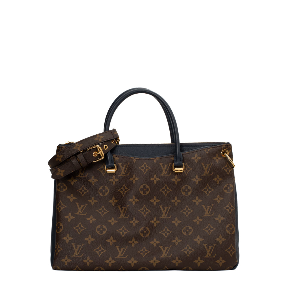 Pallas bag in brown monogram canvas Louis Vuitton - Second Hand / Used –  Vintega