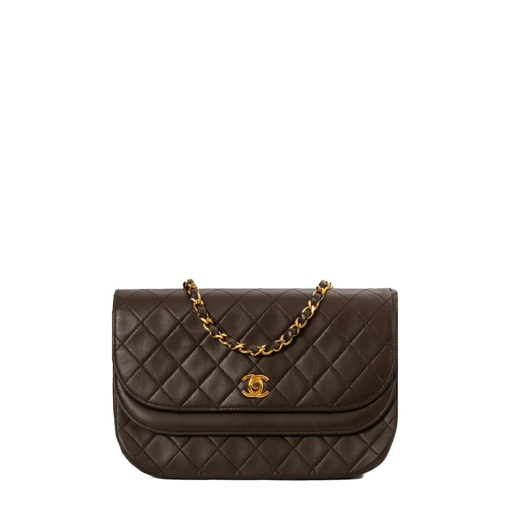 Sac hotsell chanel marron