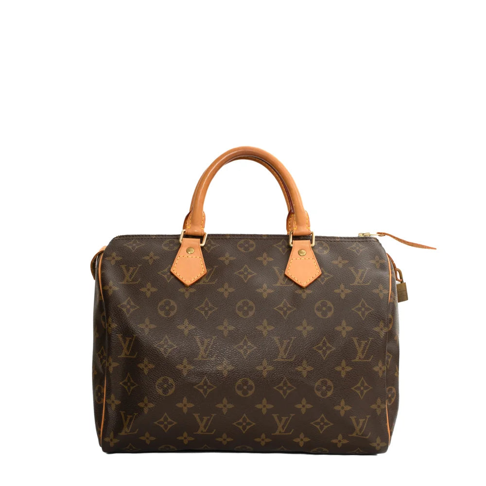 Speedy 30 Vintage bag in brown monogram canvas Louis Vuitton 