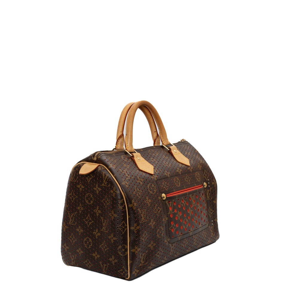 Buy Authentic, Preloved Louis Vuitton Monogram Roses Speedy 30 Brown Red  Bags from Second Edit by Style Theory