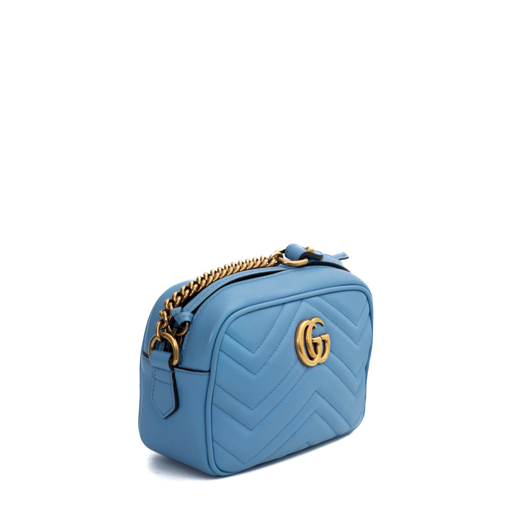 Sacs Gucci Marmont Bleu d'occasion