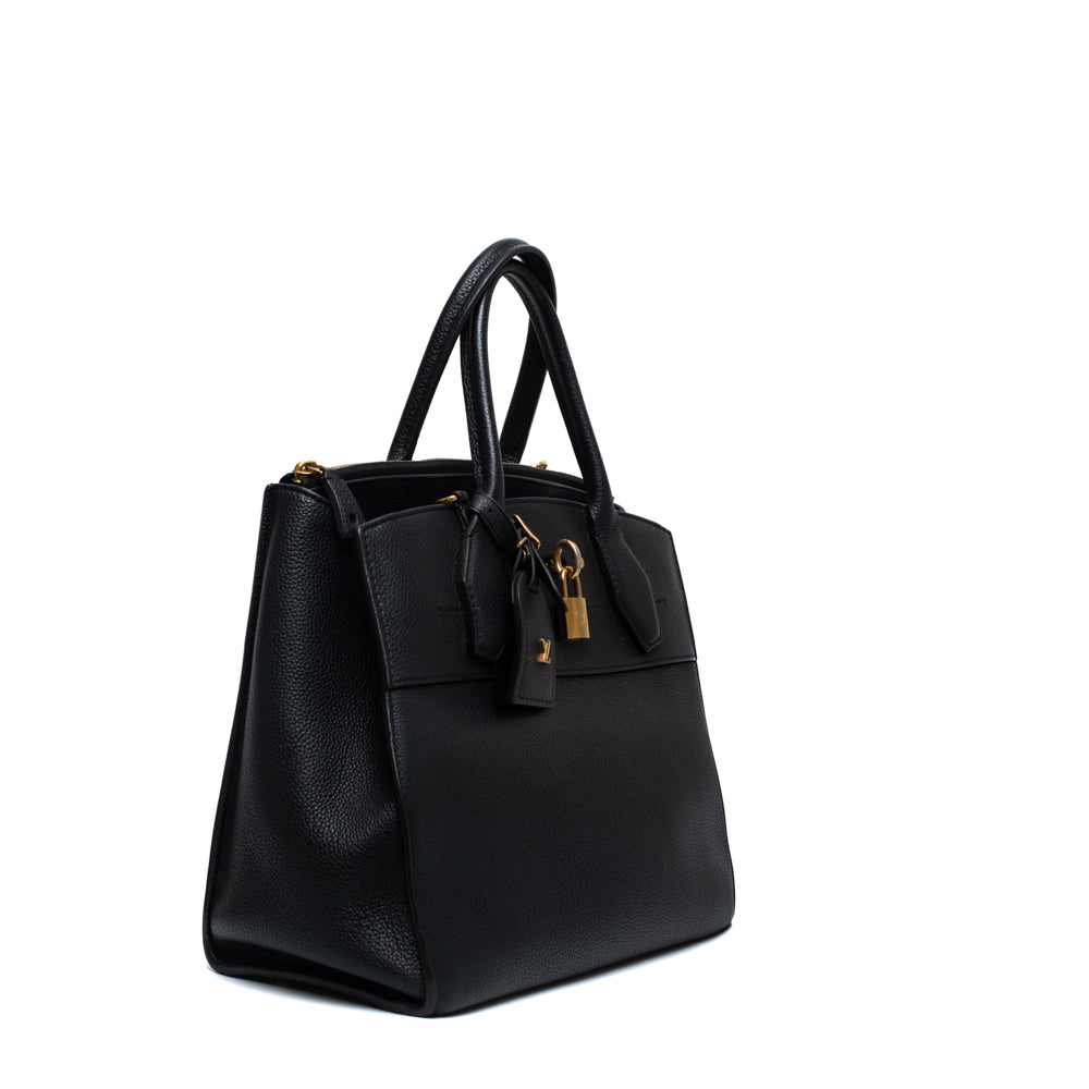 Louis Vuitton City Steamer PM Bag, Black, One Size
