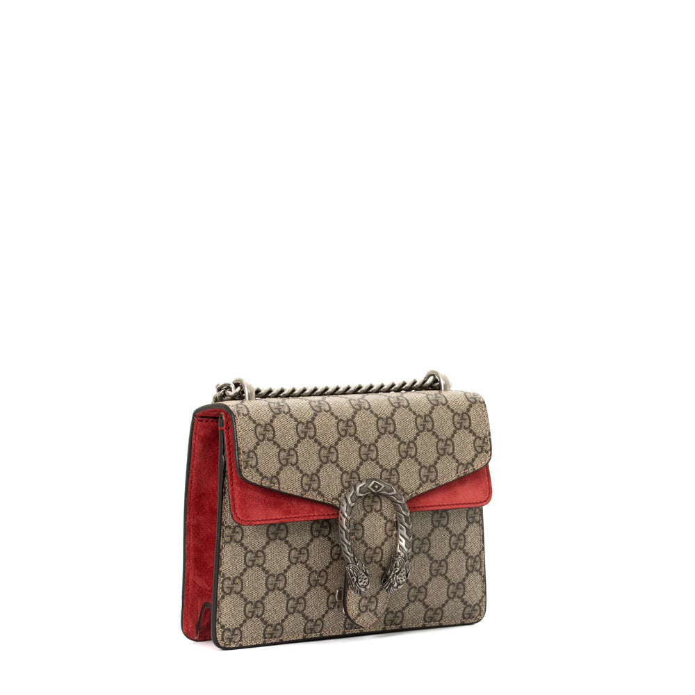 Dionysus Mini bag in beige monogram canvas