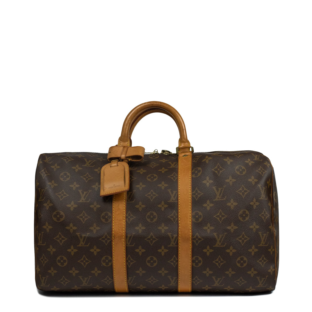 Louis Vuitton Sunset Canvas Keepall 50 - Vintage Lux