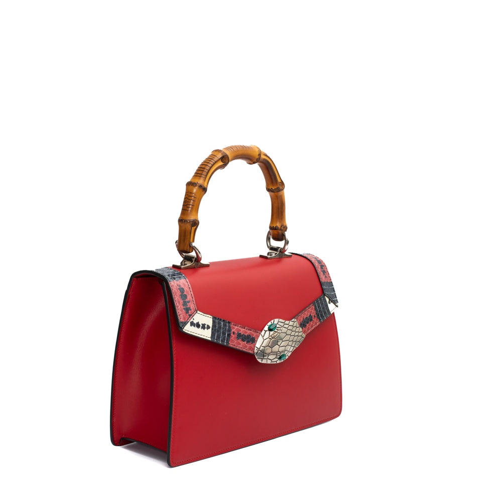 Lilith bag in red leather