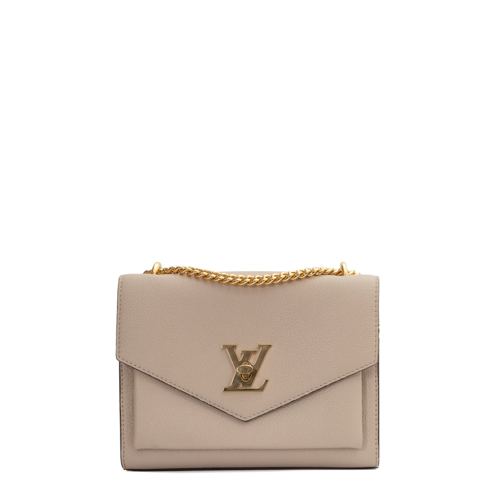 Louis Vuitton MyLockMe Chain Pochette Greige Beige