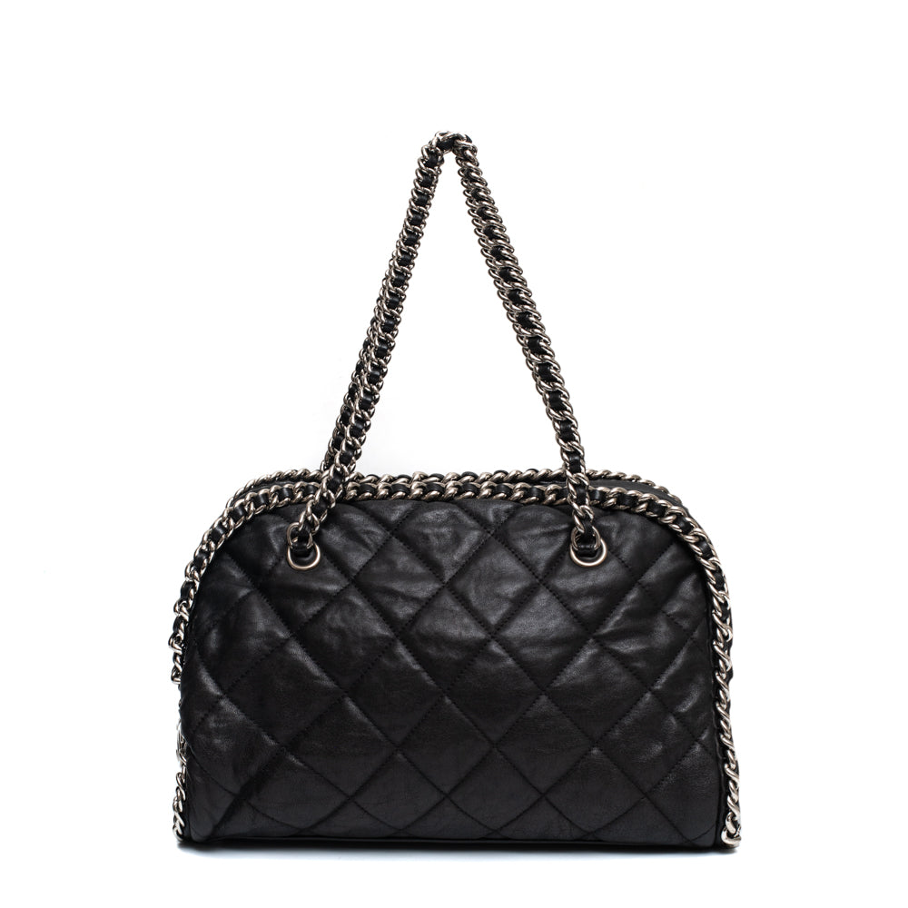 Borsa hot sale chanel nera