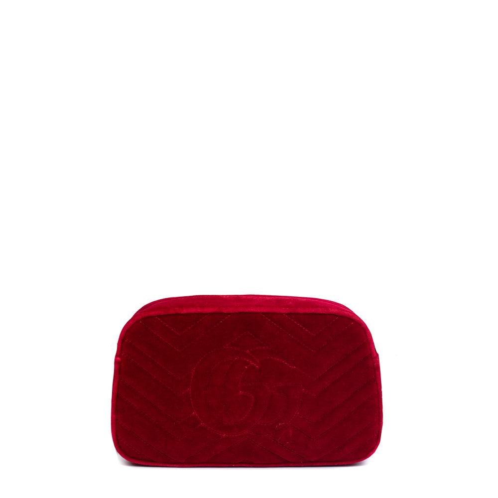 Gucci makeup bag on sale velvet