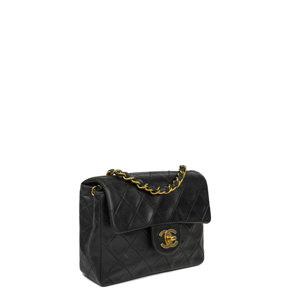 Chanel vintage square discount bag