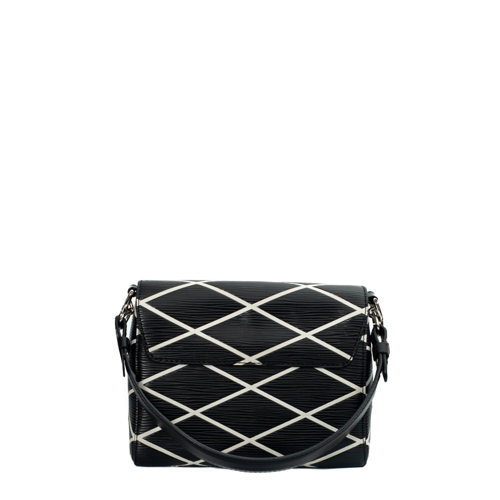 Sac Twist PM en cuir pi noir Louis Vuitton Seconde Main