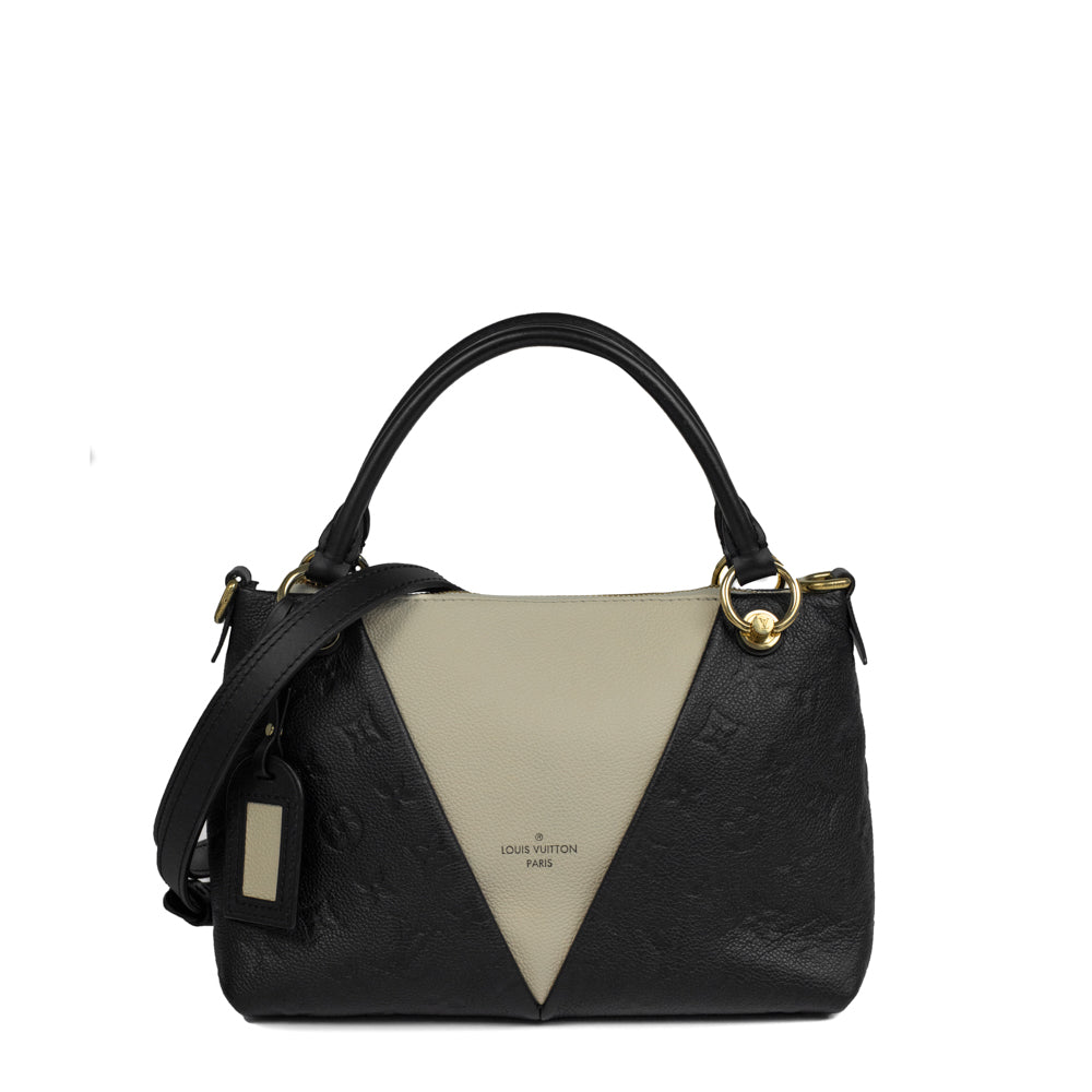 Louis Vuitton Black Empreinte Monogram Leather V BB Tote Bag
