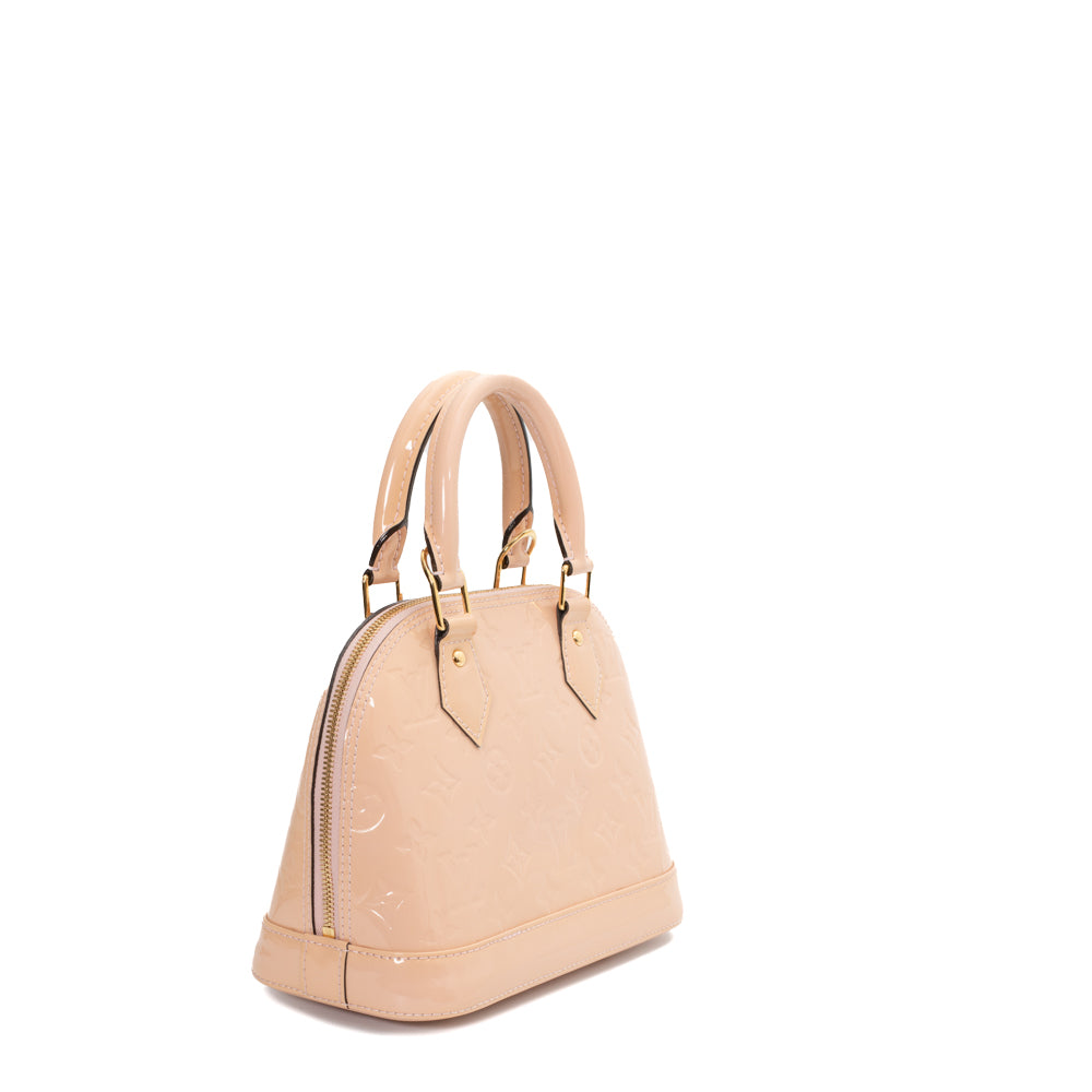 Louis Vuitton Alma PM, Pink Vernis Patent Leather, Preowned in Dustbag  WA001 - Julia Rose Boston