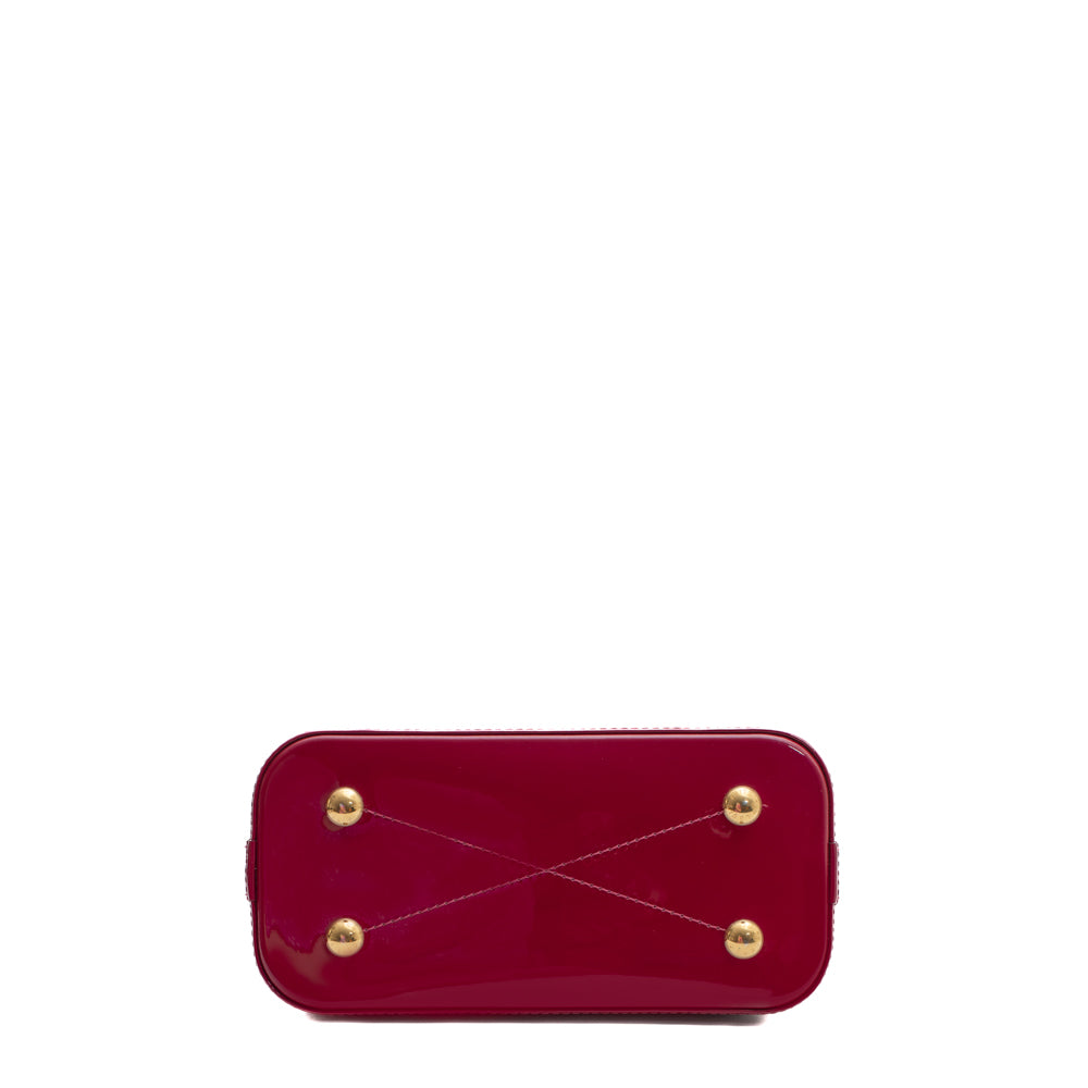 Neo Alma Bb bag in bordeaux leather Louis Vuitton - Second Hand / Used –  Vintega