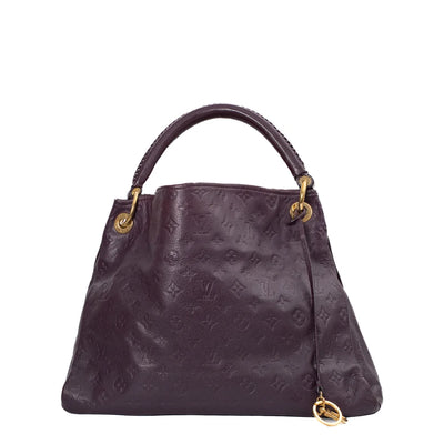 Louis Vuitton Blue Leather Artsy MM Bag - Second Hand / Occasion – Vintega