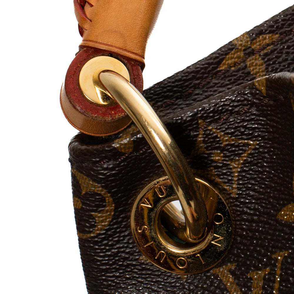 Artsy MM bag in brown monogram canvas Louis Vuitton - Second Hand / Used –  Vintega
