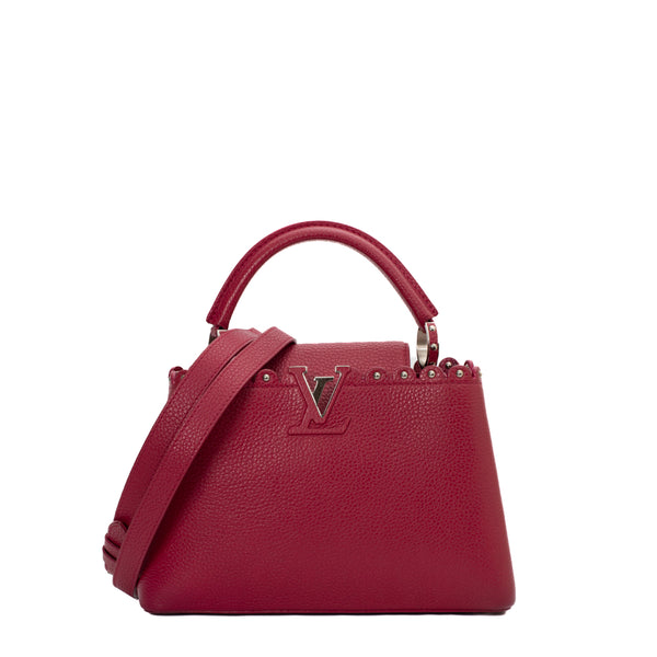 Sac Pochette BB rose pâle en cuir épi Louis Vuitton