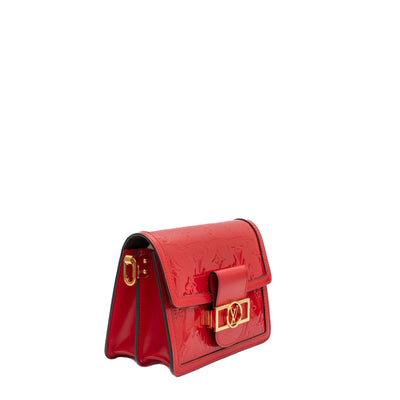 Dauphine bag in red patent leather Louis Vuitton - Second Hand / Used –  Vintega