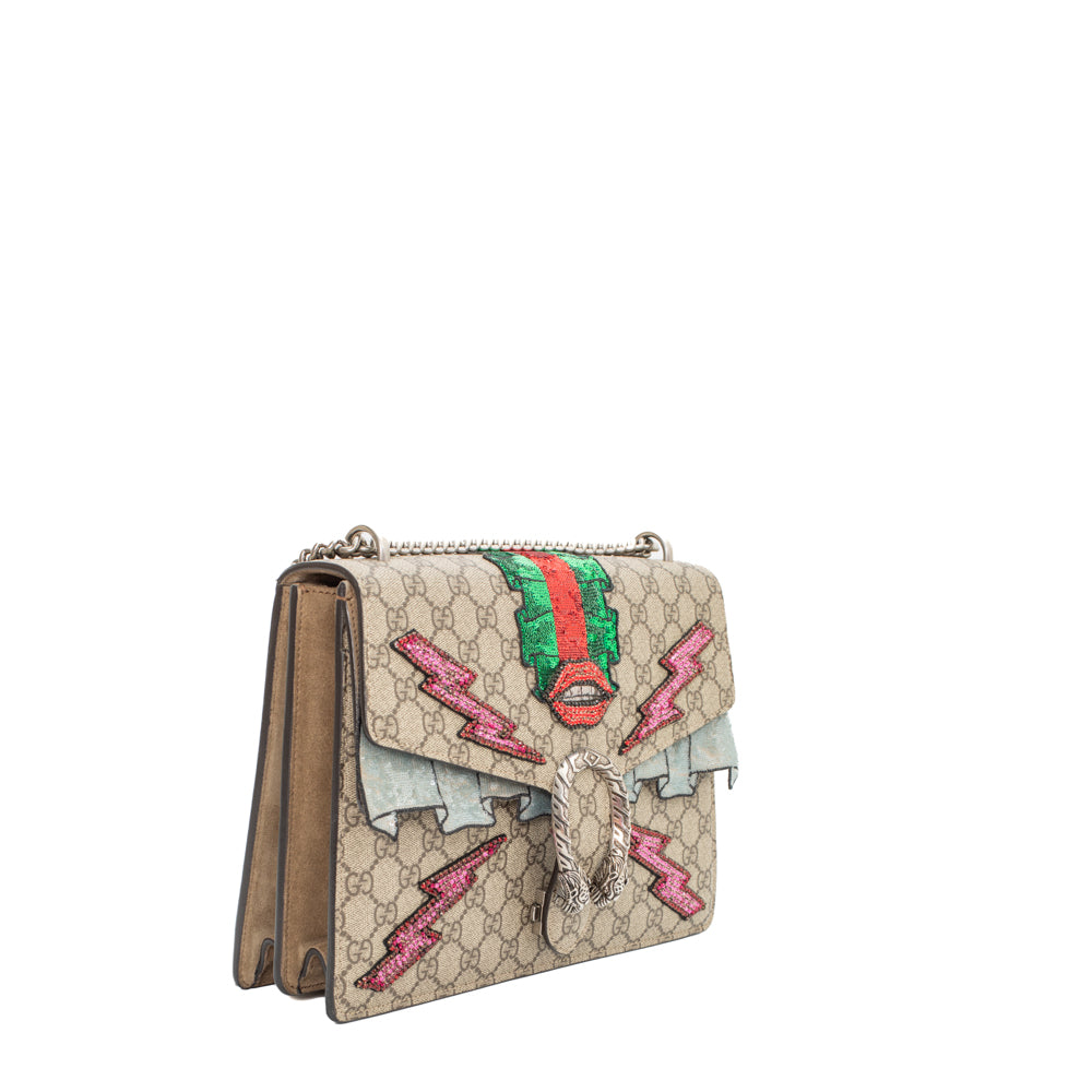 Dionysus Small Size Edition Willow Hill bag in beige canvas Gucci