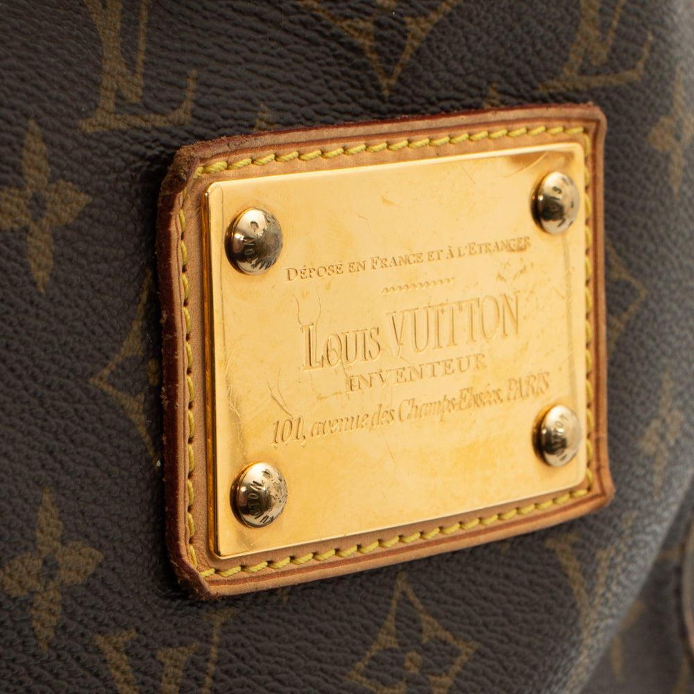 Pince à billets monogramme Louis Vuitton Toile Marron ref.161378