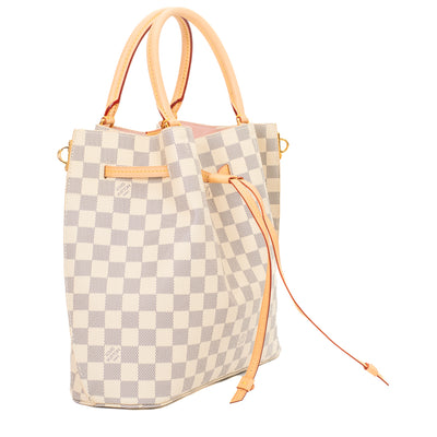 Girolata bag in white canvas Louis Vuitton - Second Hand / Used – Vintega