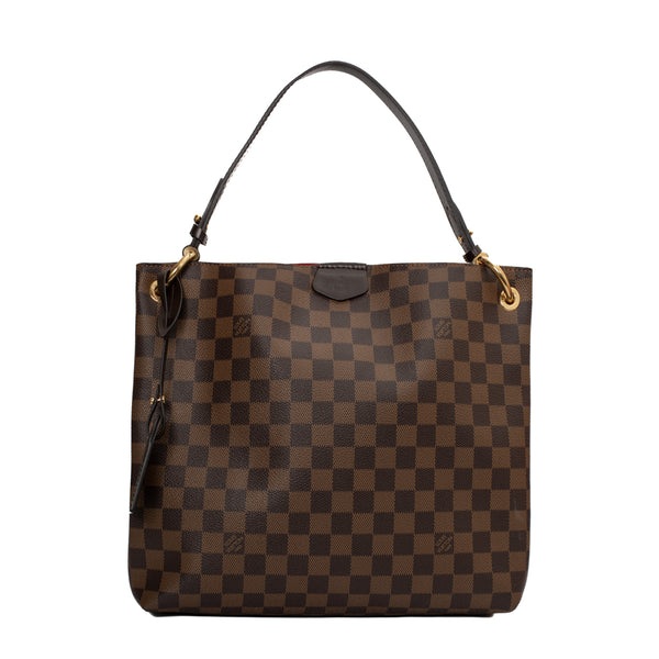 Graceful bag in ebony damier canvas Louis Vuitton - Second Hand