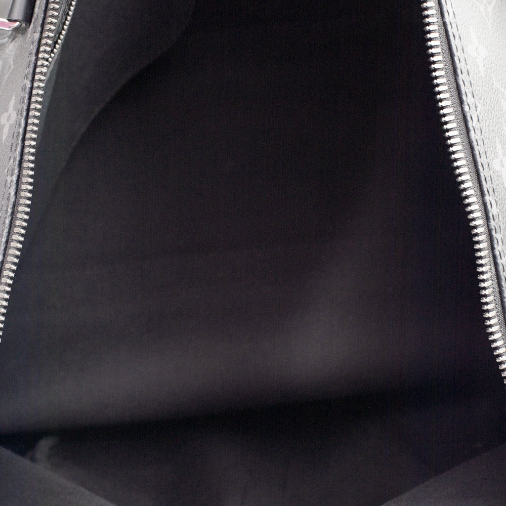 Louis Vuitton Keepall shoulder bag 55 Dark grey Cloth ref.420645