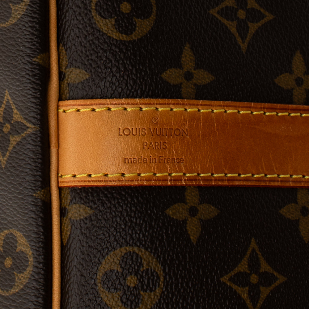 Keepall 50 Vintage bag in brown monogram canvas Louis Vuitton - Second Hand  / Used – Vintega