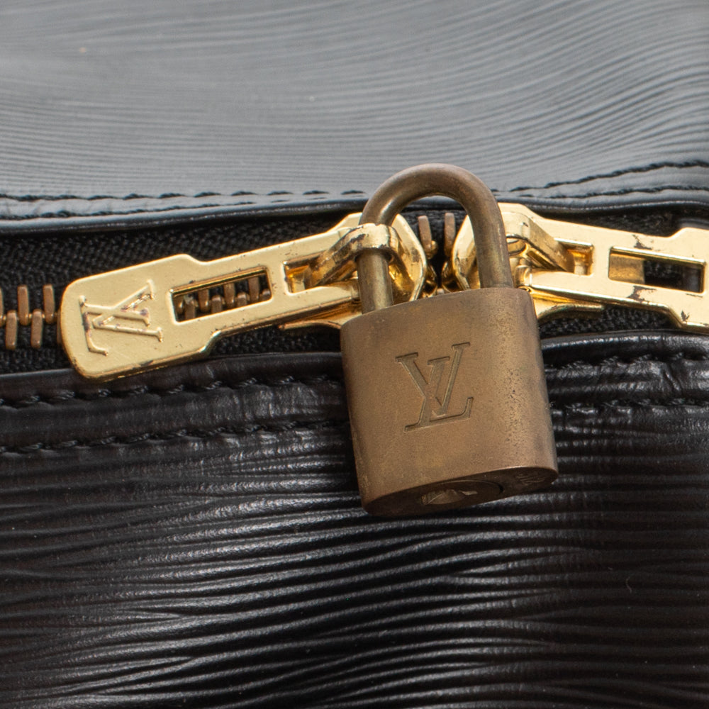 Louis Vuitton Keepall 50 Epi Black – Timeless Vintage Company