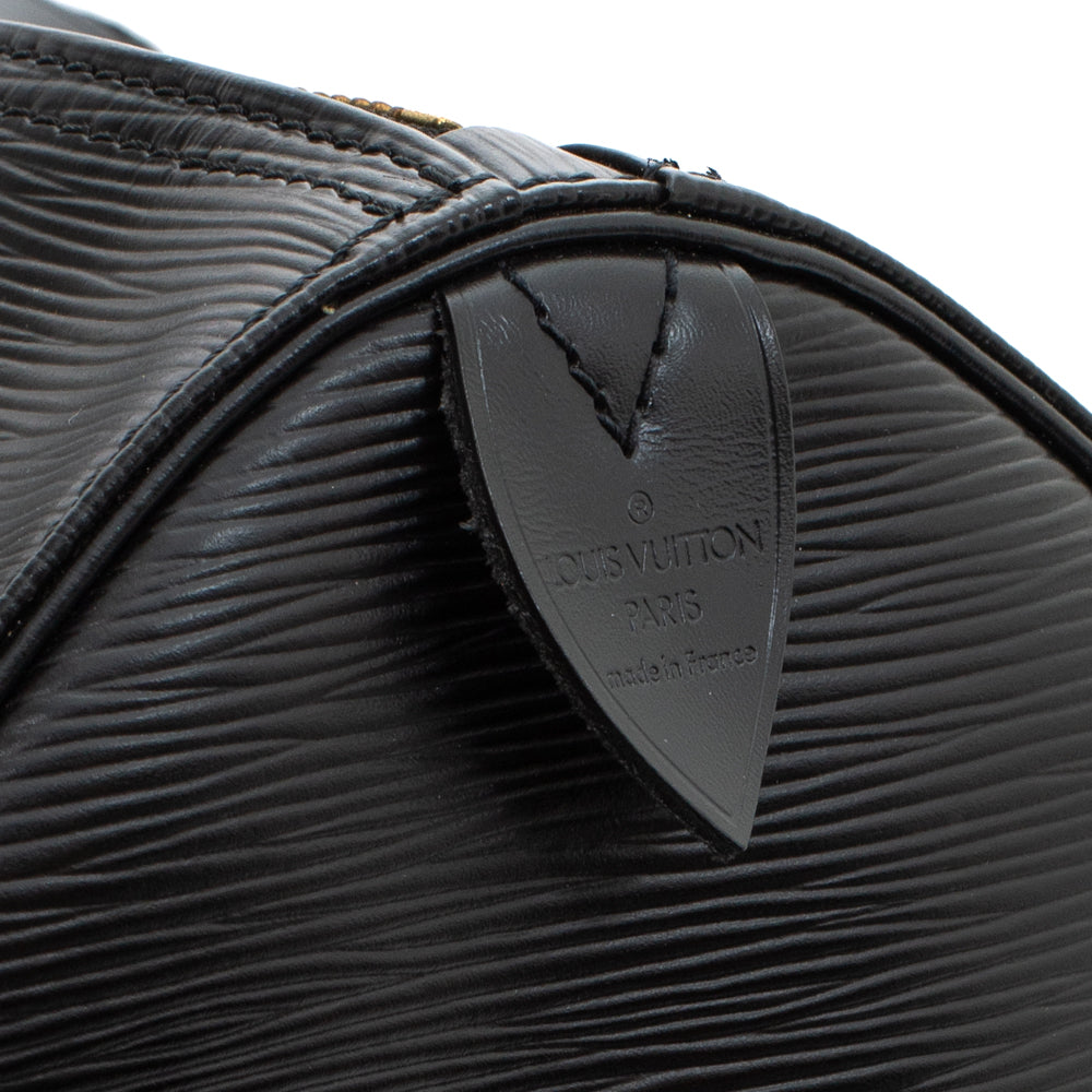 Louis Vuitton Keepall 50 Epi Black – Timeless Vintage Company