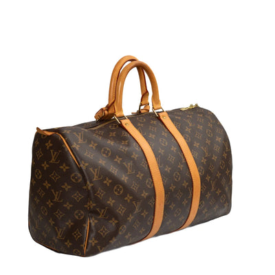 Louis Vuitton Epi Keepall 50 Travel Bag Borneo Green M42964 – Timeless  Vintage Company