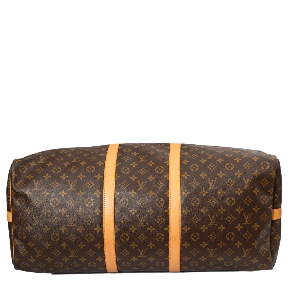 Keepall 60 Vintage bag in brown monogram canvas Louis Vuitton - Second Hand  / Used – Vintega