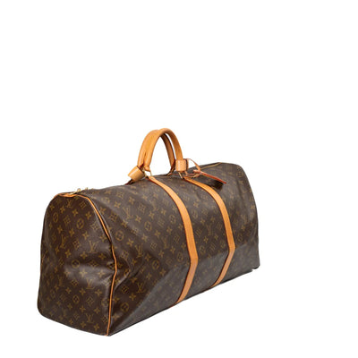 LOUIS VUITTON, “Keepall 55, weekend bag, black epi-leather, gold-tone  details, double zipper, surface-mounted compartment, datecode year 1992,  marked LOUIS VUITTON PARIS, made in France. Vintage Clothing & Accessories  - Auctionet