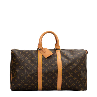 Louis Vuitton Steamer Bag Large Monogram Travel Tote Keepall