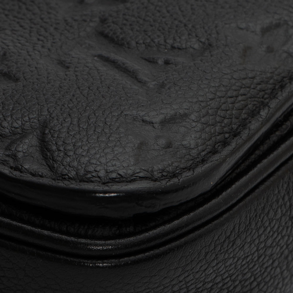 Borsa Pochette Métis in pelle goffrata nera Louis Vuitton