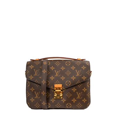 Pochette Metis bag in brown monogram canvas Louis Vuitton - Second Hand /  Used – Vintega