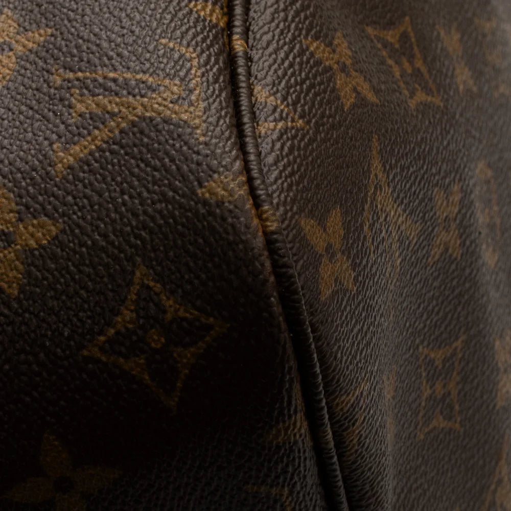 Louis Vuitton Neverfull Jungle Medium Model Shopping Bag in Brown, Red
