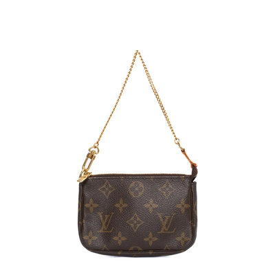 Vintage Accessory Pochette Bag in brown monogram canvas Louis Vuitton - Second  Hand / Used – Vintega
