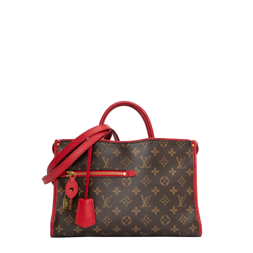 Popincourt bag in brown monogram canvas Louis Vuitton Second