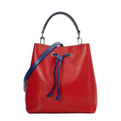 Louis Vuitton Neonoe Epi Leather Bag Yellow purple handbag