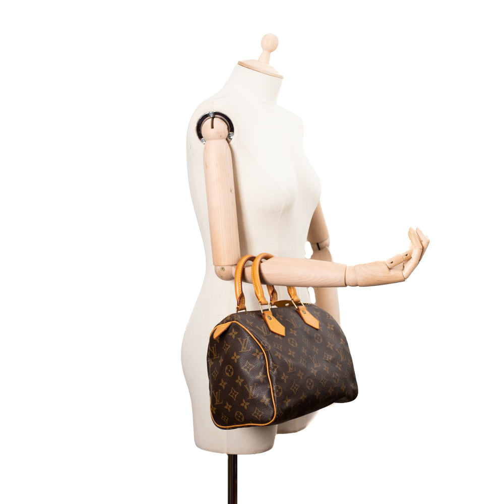 Louis vuitton speedy 25 monogram online vintage